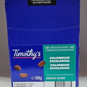 Café Colombien Excelencia Timothys